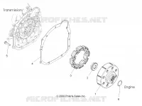 SYSTÈME DE TRANSMISSION, DRIVE COUPLER (BUILT 3/01/11 AND BEFORE)