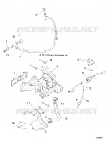ENGINE, TURBO CHARGER MOUNTING