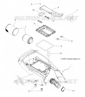MOTEUR, PRISE D'AIR SYSTEM