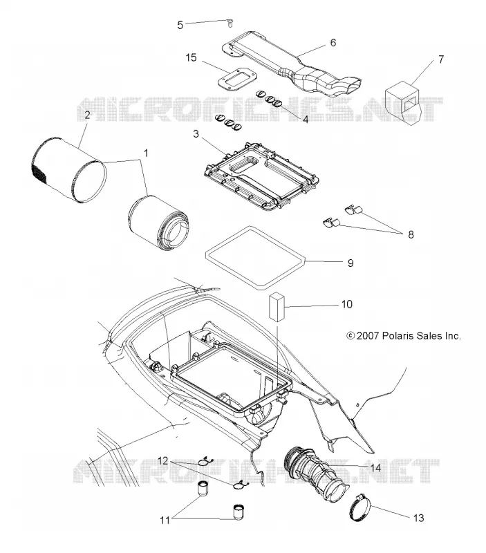 MOTEUR, PRISE D'AIR SYSTEM