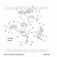 TRIANGLES SUSPENSIONS AVANT 