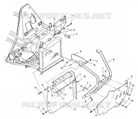 PARE CHOCS AVANT Scrambler W957840 (4927252725A007)