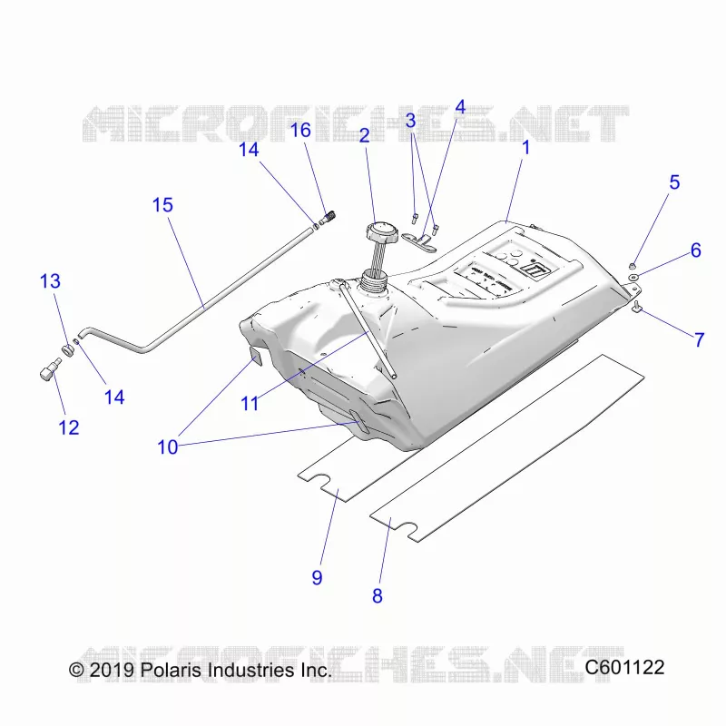 SYSTÃˆME D'ALIMENTATION, FUEL TANK ASM.