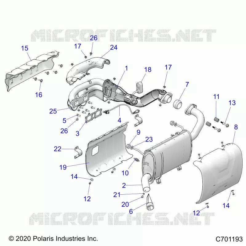 ENGINE, ECHAPPEMENT