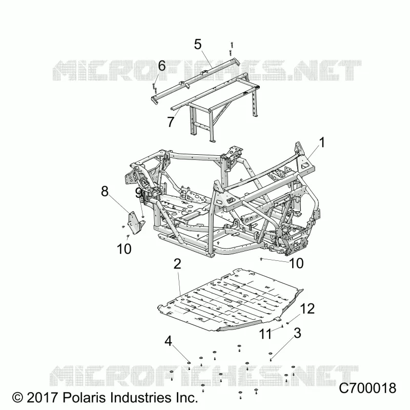 CHASSIS, CHASSIS AND SKID PLATES