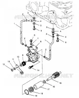 POMPE A HUILE 500 EFI 0963774 and EUROPEAN 500 EFI E963774 (4936183618C013)