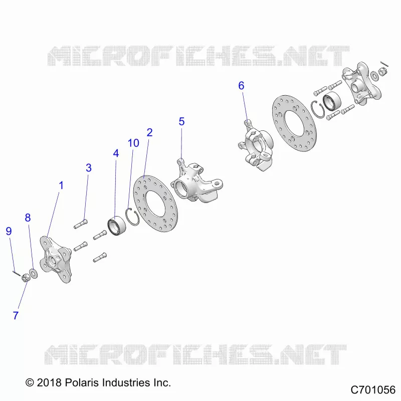 SUSPENSION AVANT CARRIER AND HUB