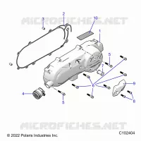 SYSTÃˆME DE TRANSMISSION, CLUTCH COVER AND DUCTING