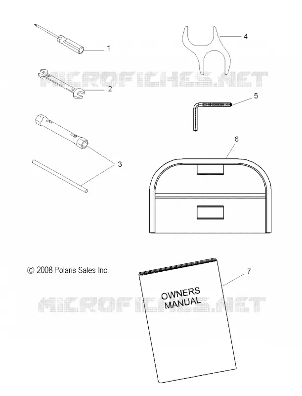 OUTILS and MANUEL DU PROPRIETAIRE