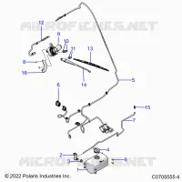 WATER BOTTLE PUMP ASM AND WIPER KIT