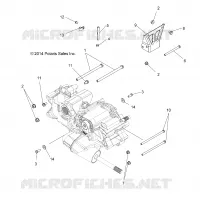 SYSTÈME DE TRANSMISSION, MAIN GEARCASE MOUNTING