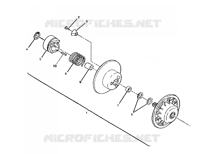 EMBRAYAGE DE TRANSMISSION INDY LITE/STAR LITE (4921332133018A)