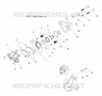 FREIN ARRIERE CALIPER