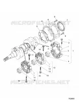 MOTEUR, MAIN BEARING CASE