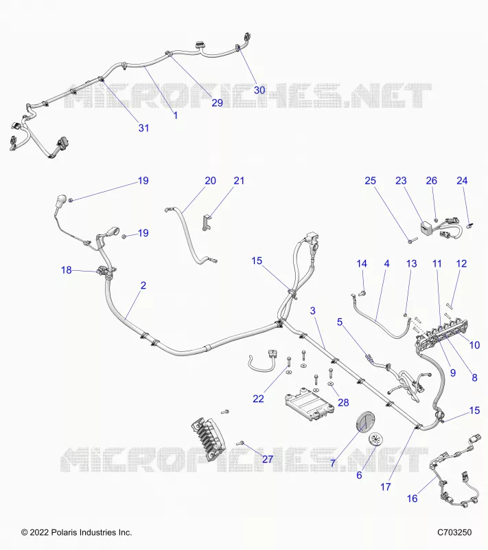 ELECTRICITE, WIRE HARNESS, PERIPHERAL