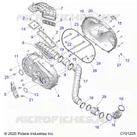 SYSTÃˆME DE TRANSMISSION, CLUTCH COVER AND DUCTING