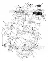 SUPPORT MOTEUR 650 Updated 2/90 (4916801680017A)