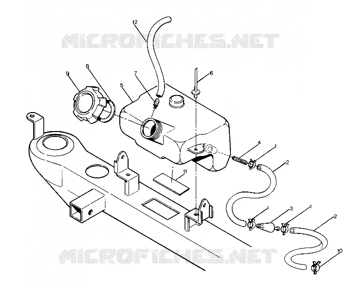 RESERVOIR D'HUILE ASSEMBLY (4916361636005A)