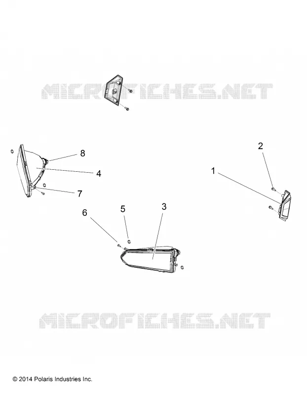 ELECTRICITE, HEADLIGHTS, TAILLIGHTS AND BULBS