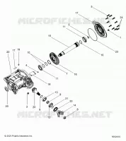 SYSTÃˆME DE TRANSMISSION, RIGHT ANGLE GEARCASE ASM.