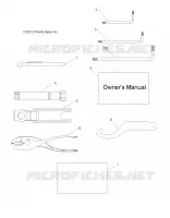 REFERENCES, TOOL KIT AND MANUEL DU PROPRIETAIRES