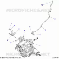 SYSTÃˆME DE TRANSMISSION, MAIN GEARCASE MOUNTING