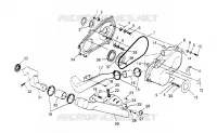 COUVERCLE D'EMBRAYAGE ASSEMBLY 2x4 400L W957540 (4930093009B012)
