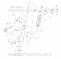 SUSPENSION AVANT SUPPORT