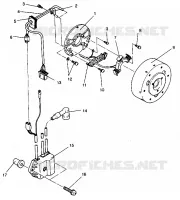 STATOR ASSEMBLY 440 XCR SP 0941660 (4927082708040A)