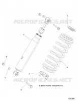 SUSPENSION AVANT SHOCK MOUNTING