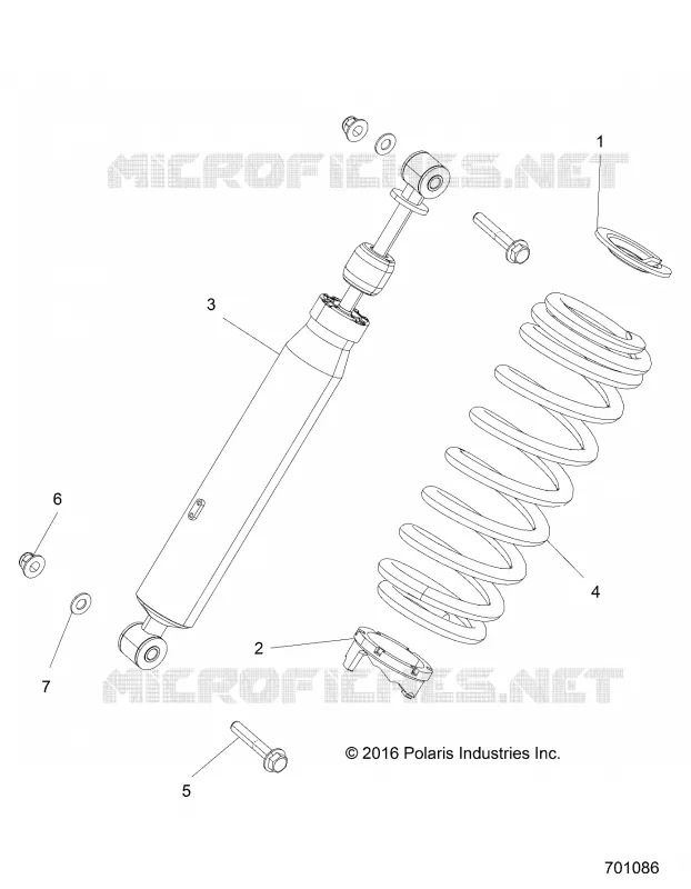 SUSPENSION AVANT SHOCK MOUNTING