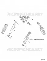 SUSPENSION ARRIERE SHOCK MOUNTING