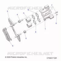 FREIN AVANT CALIPER