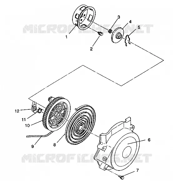 LANCEUR ASSEMBLY Storm/0932770 and Storm SKS/0932570 (4923032303036A)