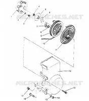 LANCEUR ASSEMBLY 600 XCR 0951676 (4929132913D002)