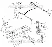 TRIANGLES SUSPENSIONS  XPLORER 400L W98CC38C (4945414541B013)