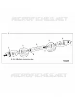 SYSTEME DE TRANSMISSION, REAR HALF SHAFT