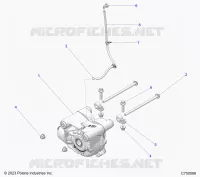 SYSTÃˆME DE TRANSMISSION, FRONT GEARCASE MOUNTING