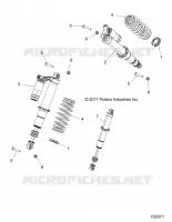 SUSPENSION AVANT SHOCK MOUNTING
