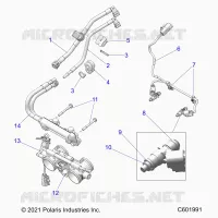 SYSTÃˆME D'ALIMENTATION, RAIL, LINES AND THROTTLE BODY