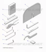REFERENCE, MANUEL DU PROPRIETAIRE AND TOOL KIT