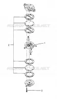 POMPE A CARBURANT 500 CARB 0962764, 500 CARB SKS 0962564,  500 CARB SKS E962564 (EU (4931873187D003)