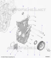MOTEUR, FRONT COVER ASSEMBLY