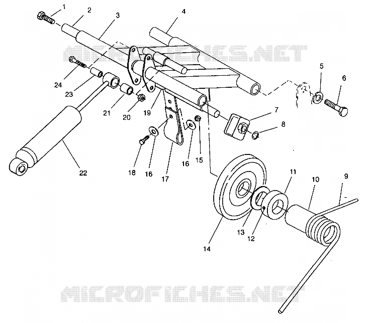 BRAS DE SUSPENSION ARRIERE RXL TOURING 0940869 (4925062506028A)