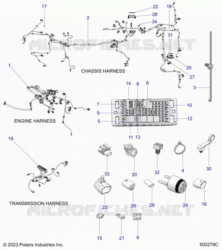 ELECTRICITE, WIRE HARNESS