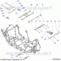 CHASSIS, MAIN FRAME AND SKID PLATES