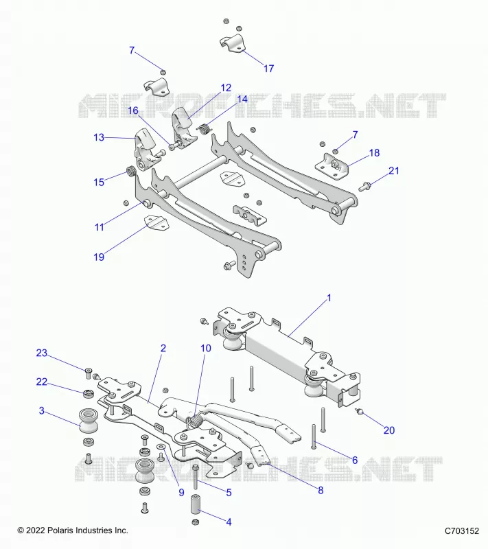 SIEGE MOUNTING, DRIVER