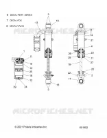 SUSPENSION, AMORTISSEUR AVANT TRACK