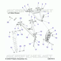 TRIANGLES SUSPENSIONS AVANT 