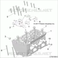 ENGINE, CULASSE